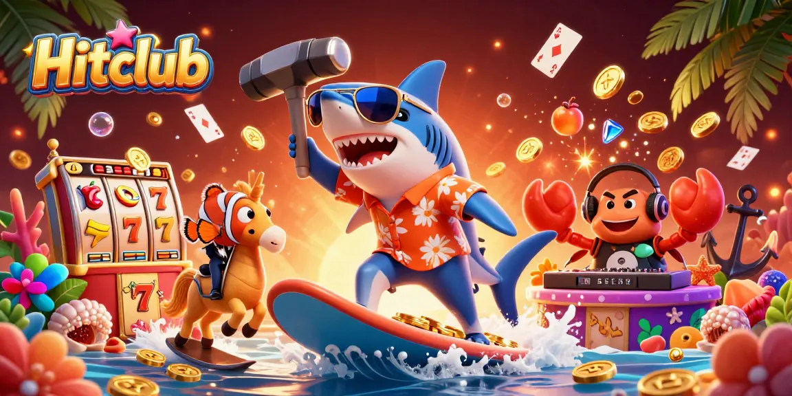 Hitclub offers players an exhilarating slots experience with vibrant underwater themes and engaging characters.