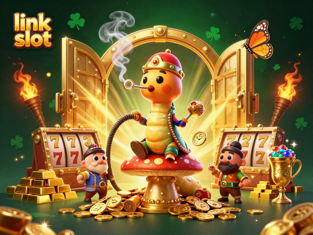 Spin to win with link slot! Experience the allure of 3D casino magic with riches and excitement!