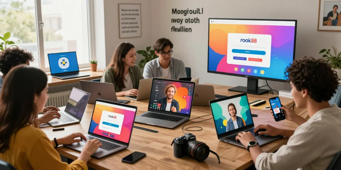 Users enjoying seamless rokok88 login experience in a vibrant online community.